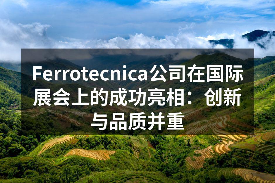 Ferrotecnica展位吸引众多参观者